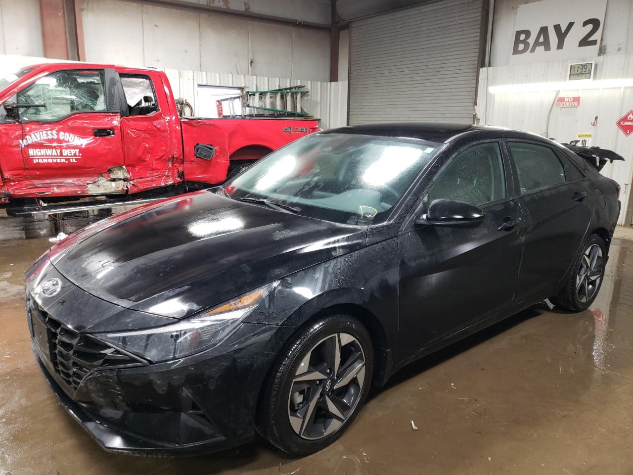 Изображение 1 2023 HYUNDAI ELANTRA SEL 2023 с VIN KMHLS4AG8PU461942