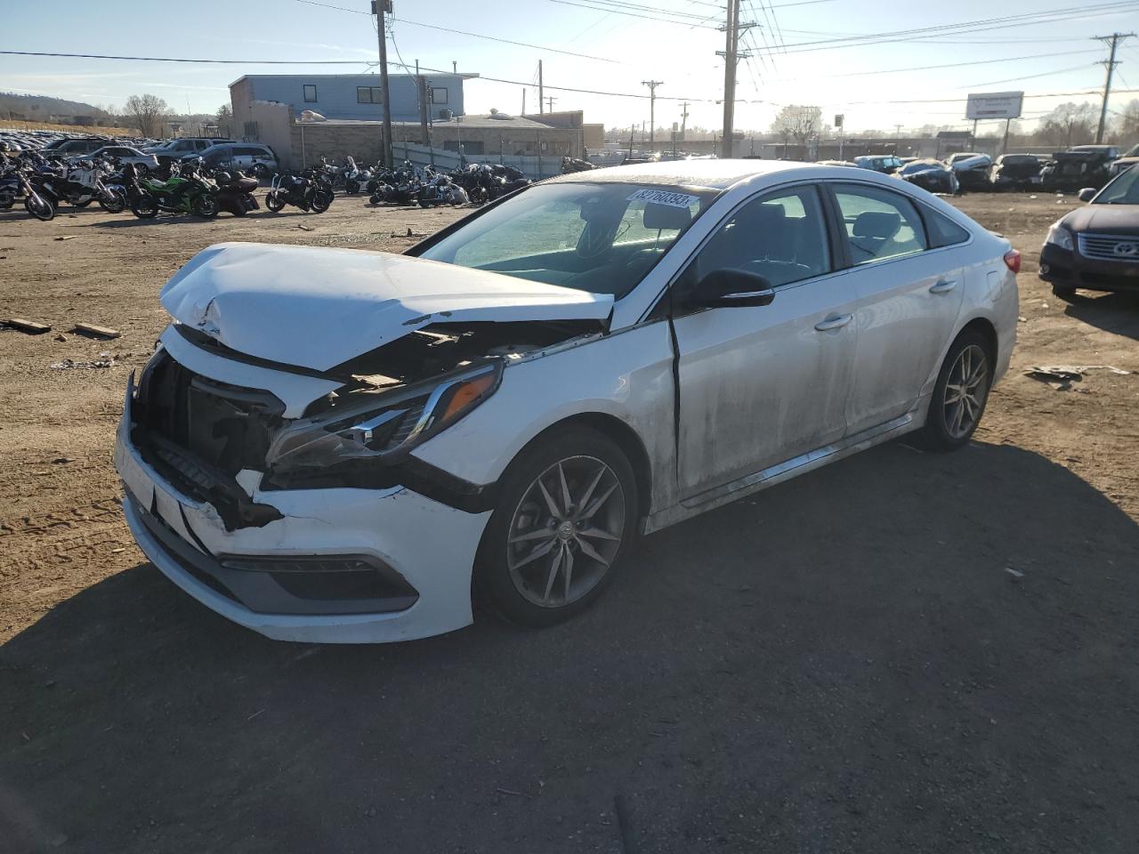Image 1 of 2017 HYUNDAI SONATA SPORT 2017 with VIN 5NPE34AB3HH541319