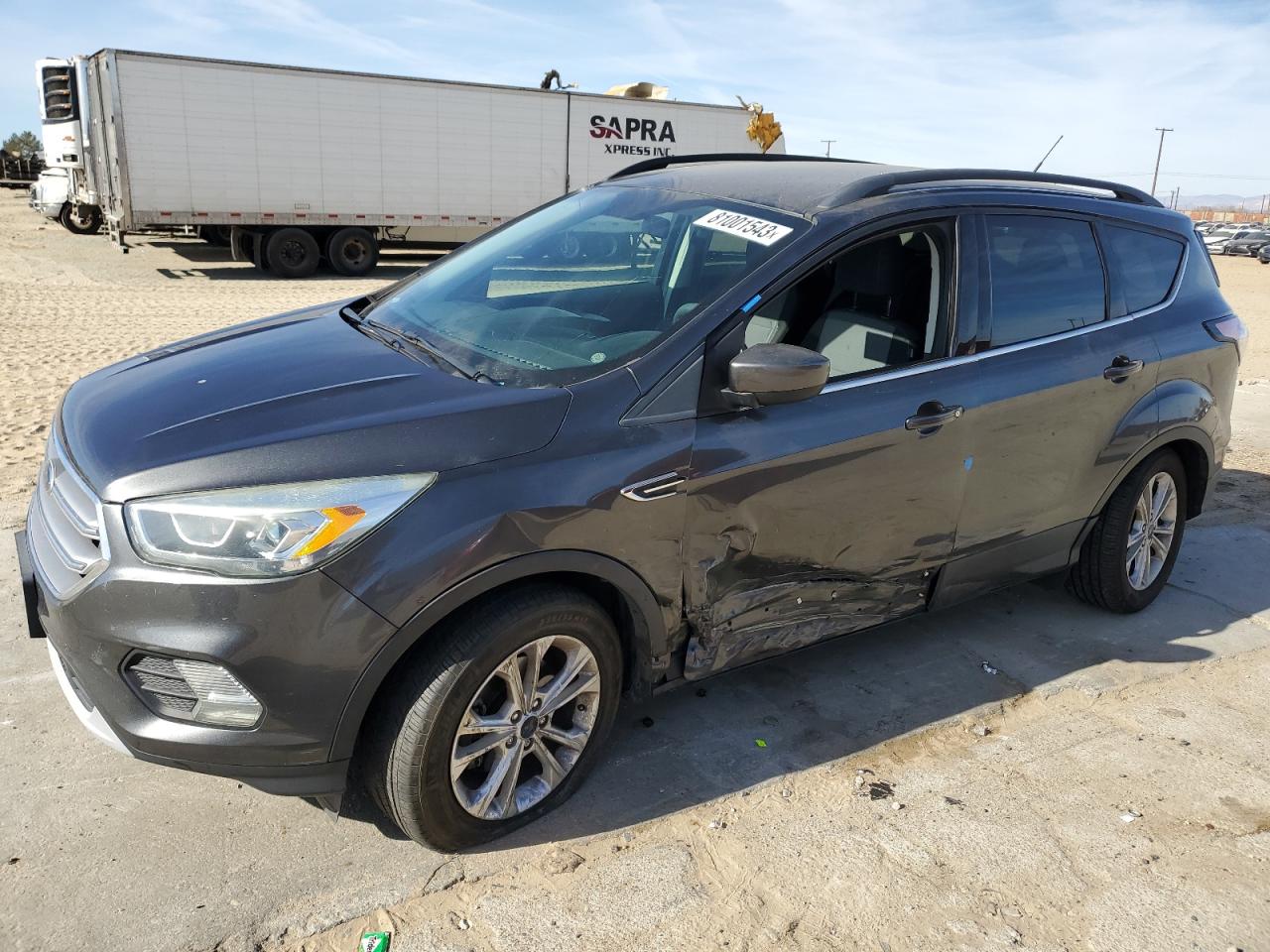 Image 1 of 2017 FORD ESCAPE SE 2017 with VIN 1FMCU0GDXHUC67060