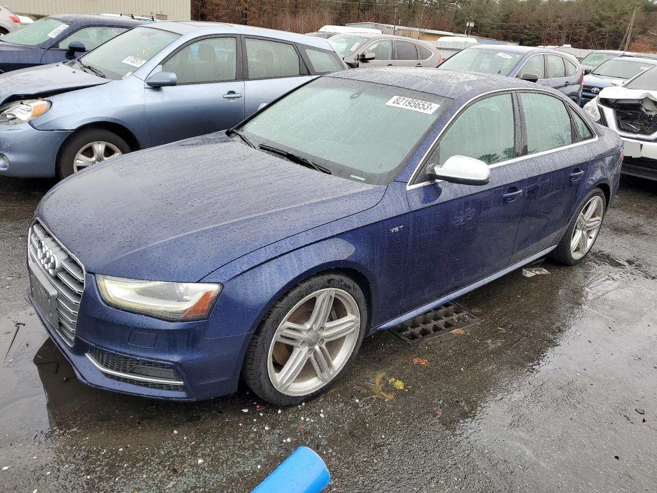 Image 1 of 2013 AUDI S4 PREMIUM PLUS 2013 with VIN WAUBGAFLXDA139092