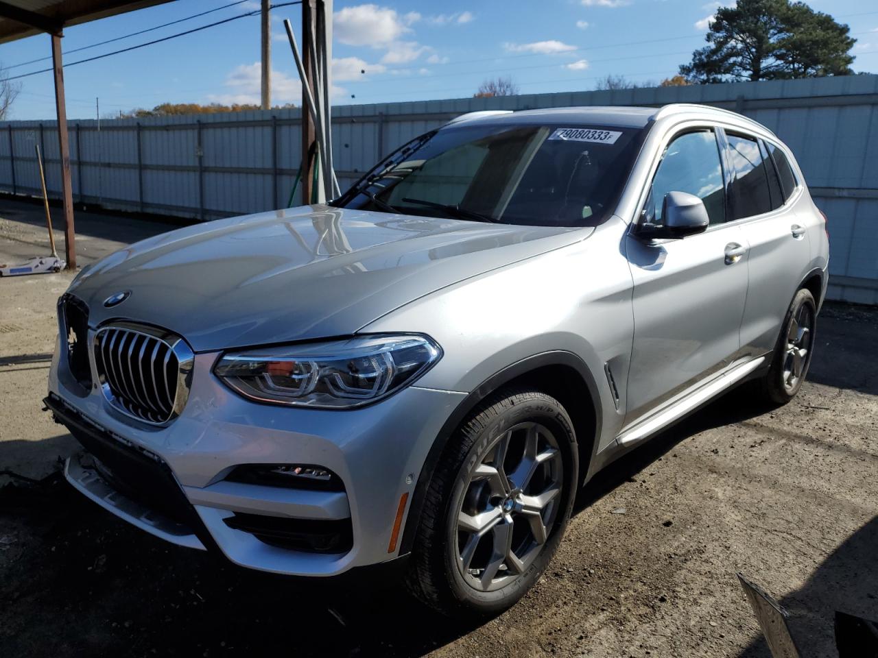 Изображение 1 2020 BMW X3 XDRIVE30I 2020 с VIN 5UXTY5C02L9B12444