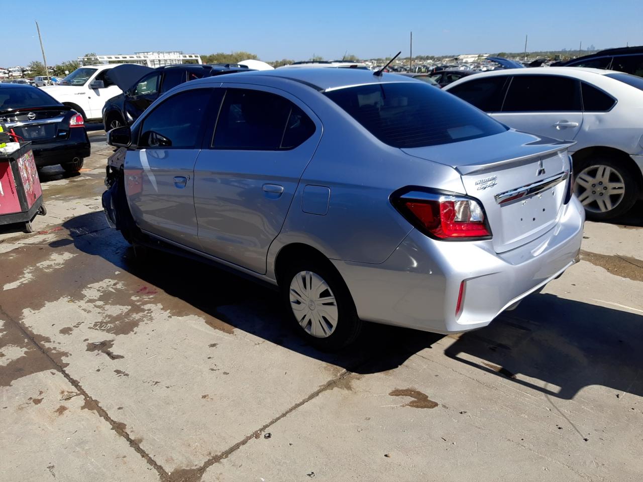 Image 2 of 2022 MITSUBISHI MIRAGE G4 ES 2022 with VIN ML32FUFJ4NHF02538