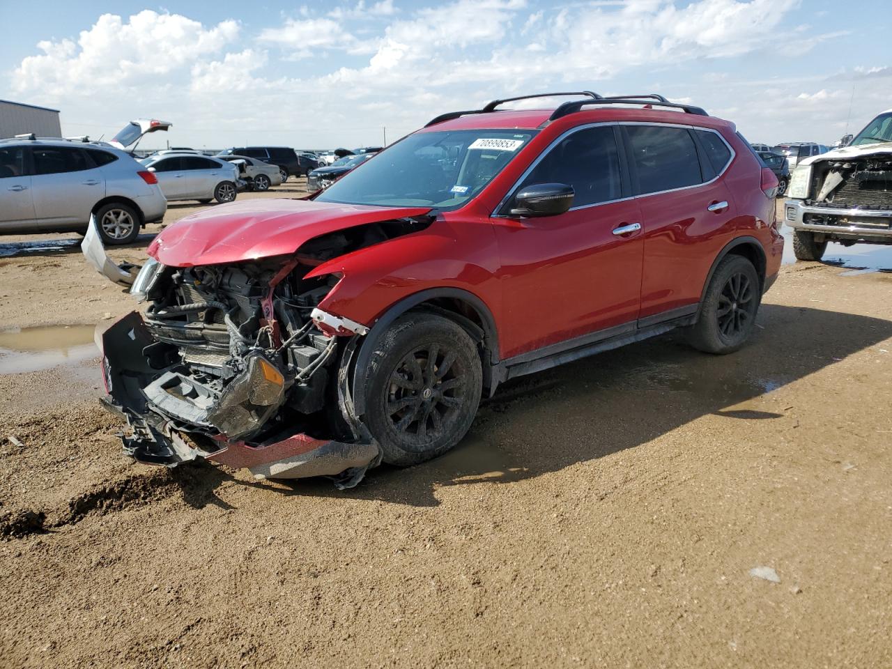 Image 1 of 2017 NISSAN ROGUE S 2017 with VIN 5N1AT2MT7HC805981
