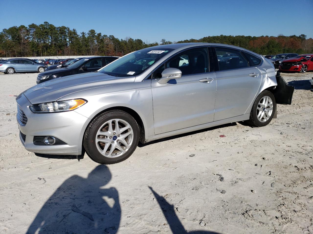 Image 1 of 2013 FORD FUSION SE 2013 with VIN 3FA6P0HR8DR381388