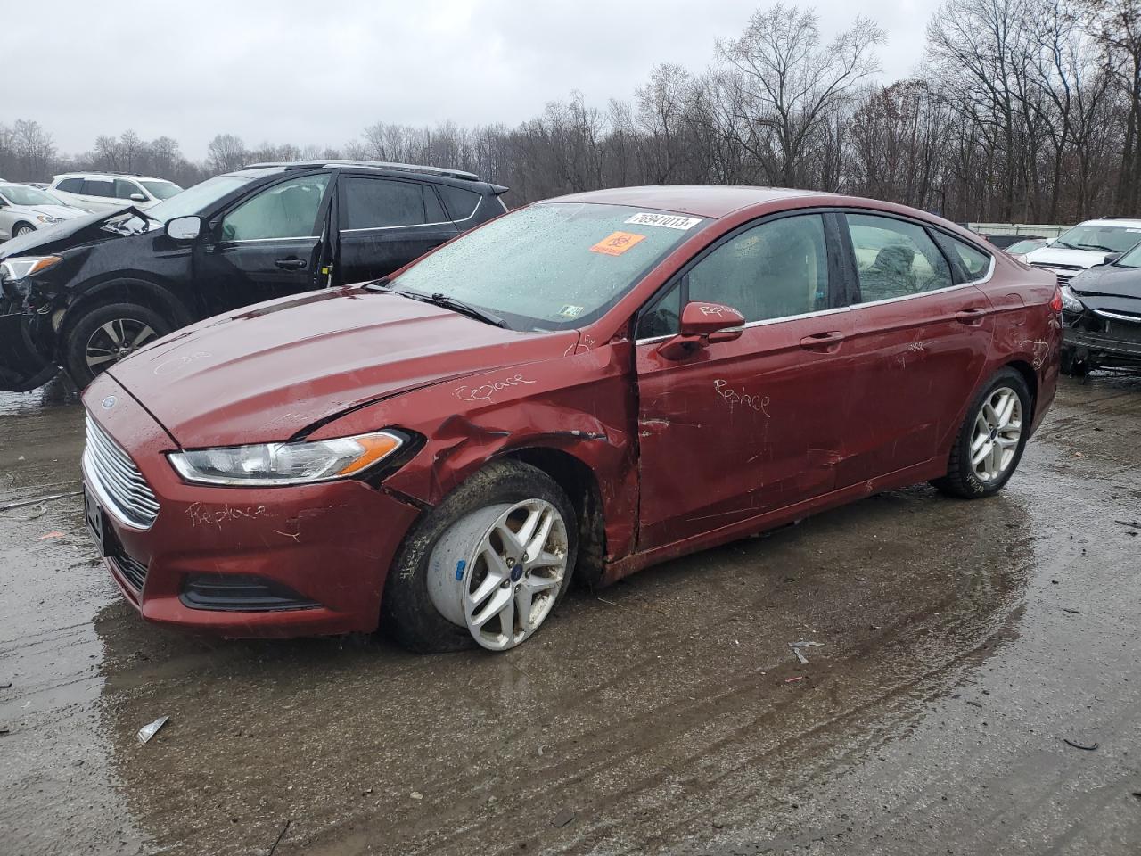 Image 1 of 2014 FORD FUSION SE 2014 with VIN 3FA6P0H72ER206666