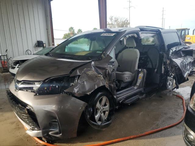 Image 1 of 2020 TOYOTA SIENNA LE 2020 with VIN 5TDKZ3DC4LS049451