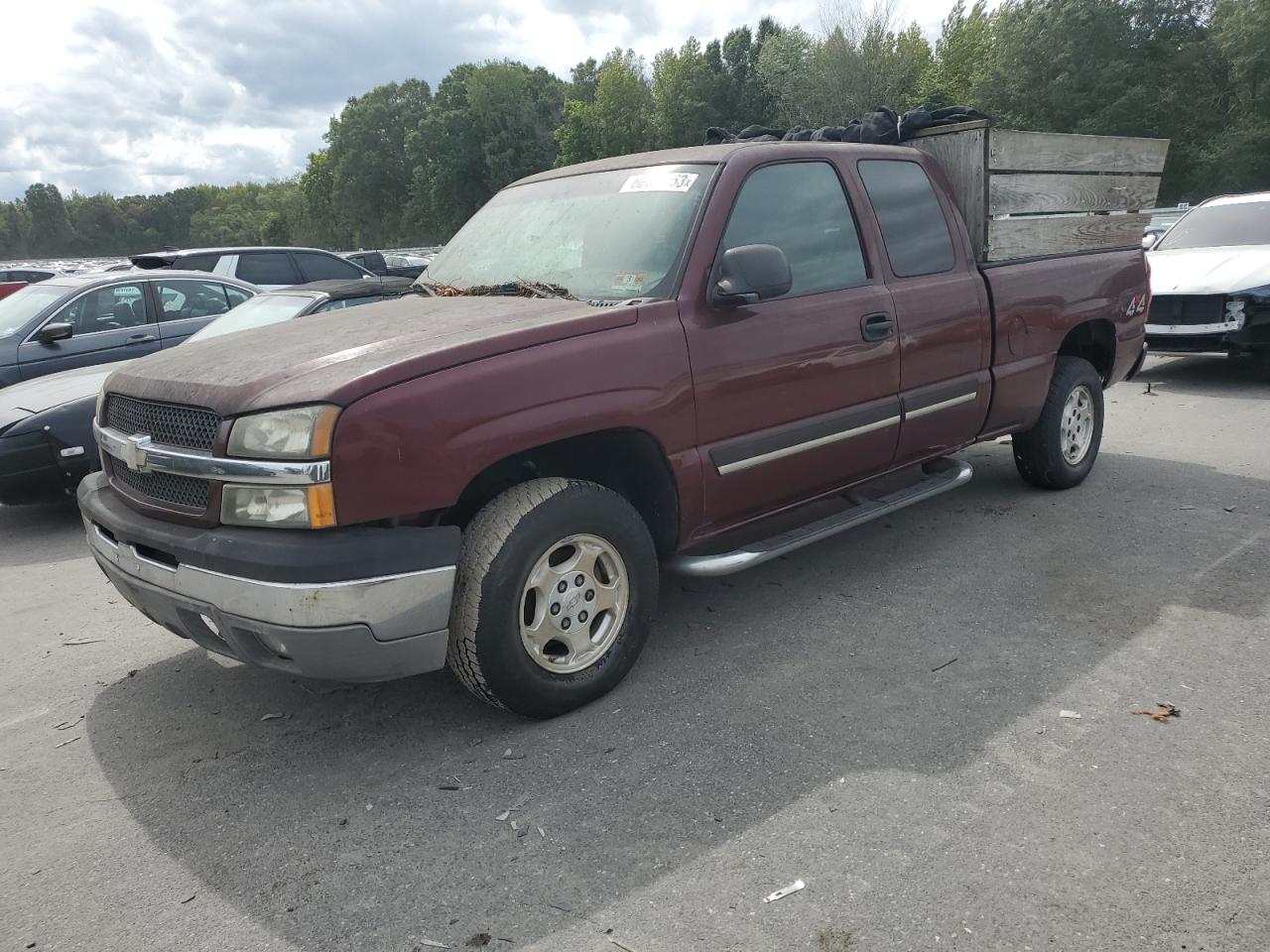 Image 1 of 2003 CHEVROLET SILVERADO K1500 2003 with VIN 1GCEK19TX3E266460