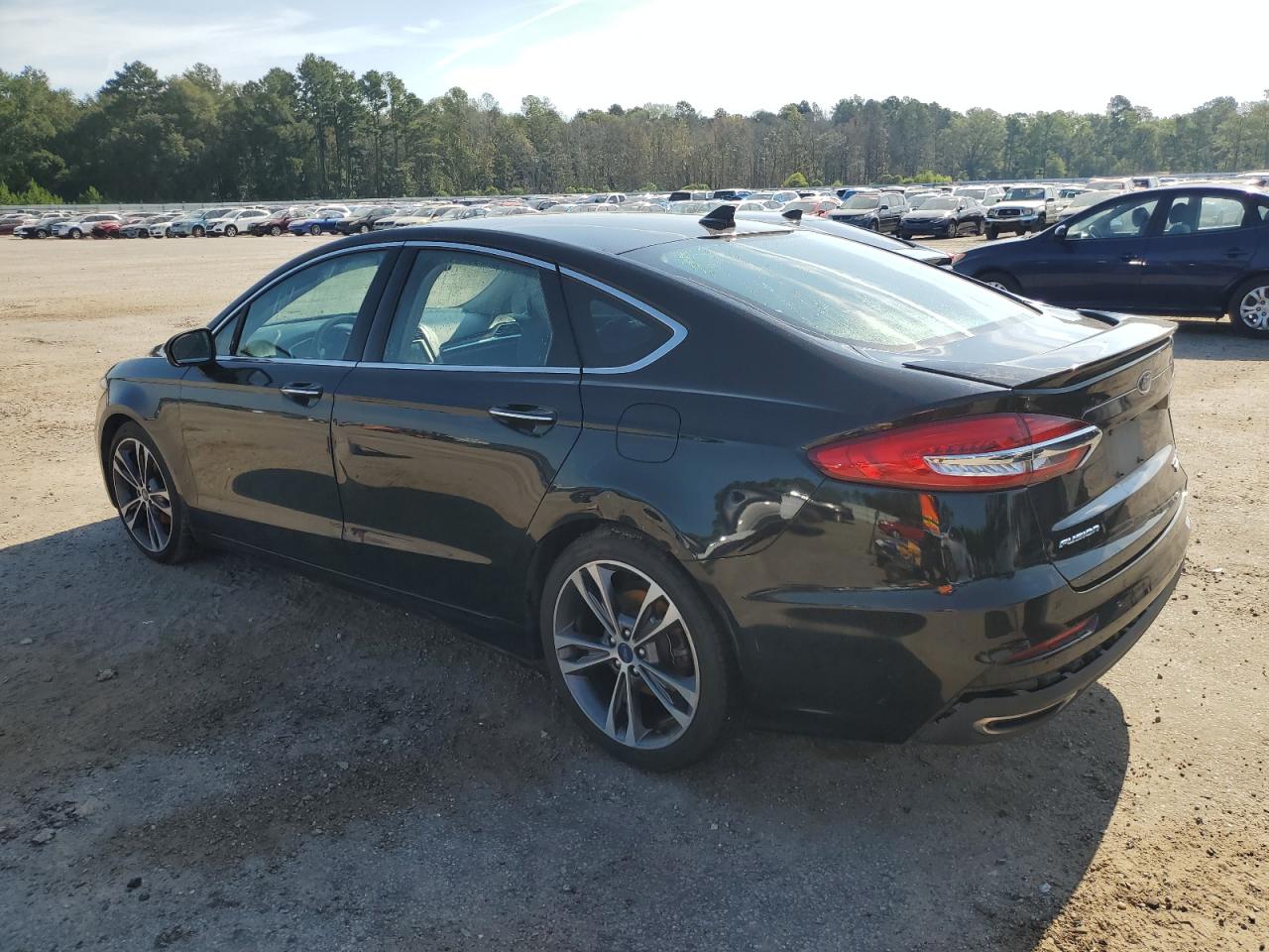 Image 2 of 2020 FORD FUSION TITANIUM 2020 with VIN 3FA6P0K97LR193887