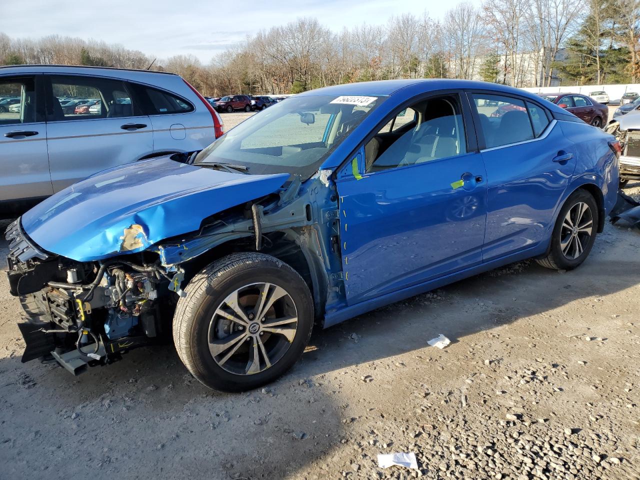 Image 1 of 2020 NISSAN SENTRA SV 2020 with VIN 3N1AB8CV9LY313372