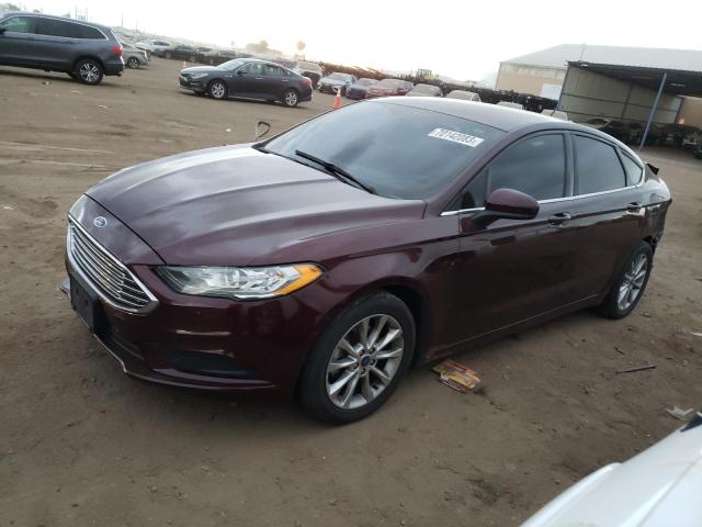 Image 1 of 2017 FORD FUSION SE 2017 with VIN 3FA6P0H77HR407726