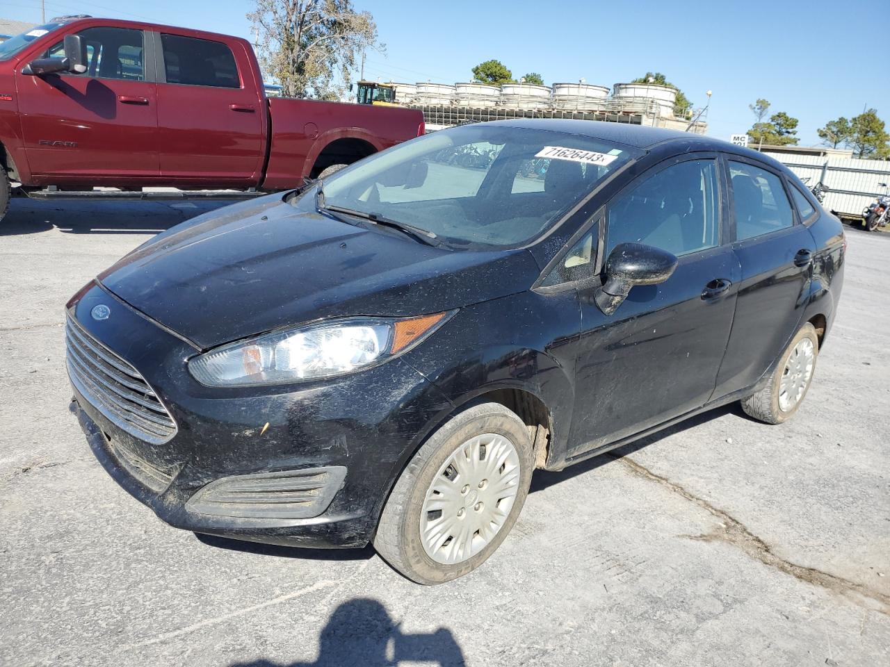 Image 1 of 2019 FORD FIESTA S 2019 with VIN 3FADP4AJ5KM114884