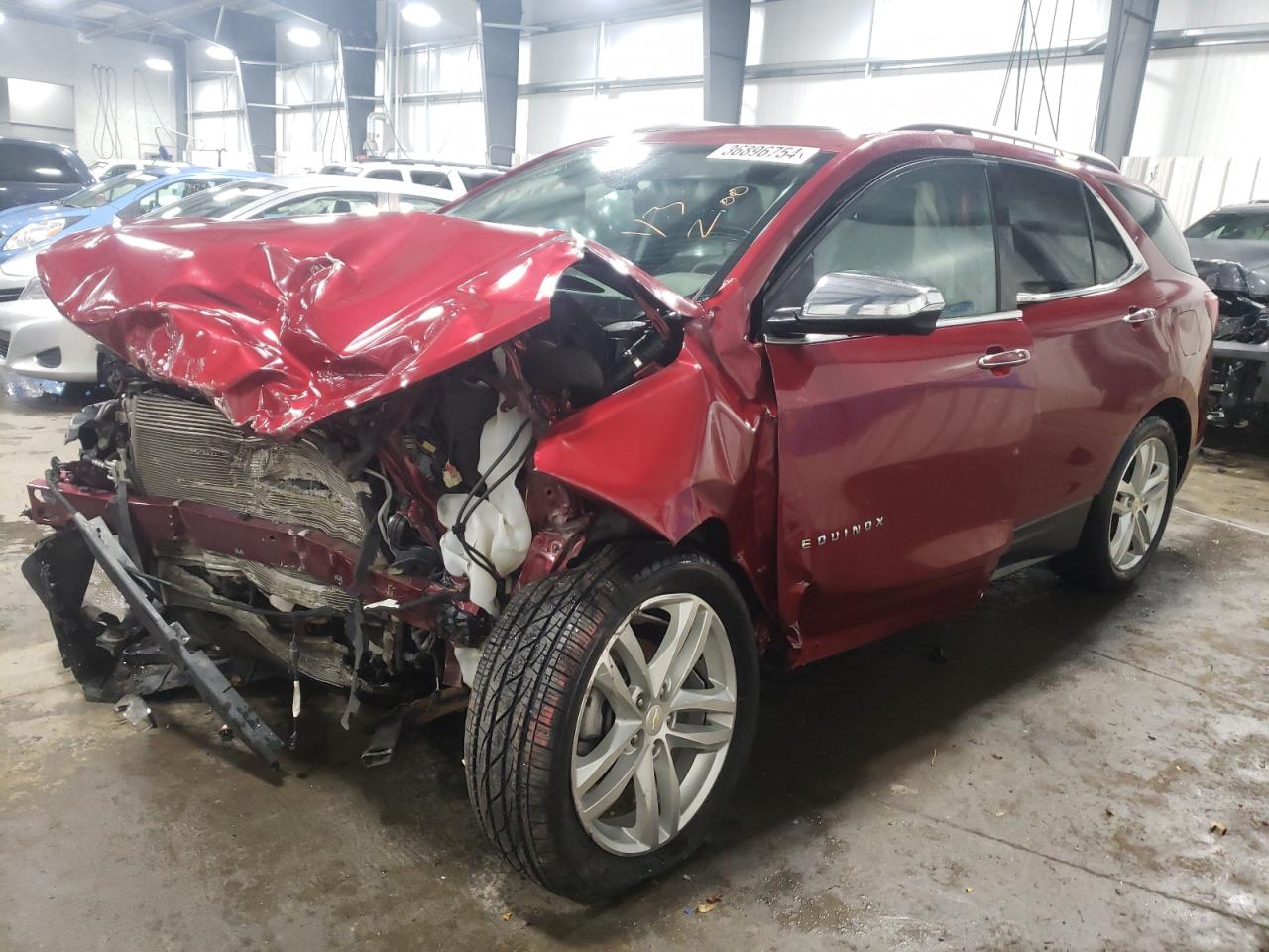 Image 1 of 2018 CHEVROLET EQUINOX PREMIER 2018 with VIN 2GNAXVEV5J6142331