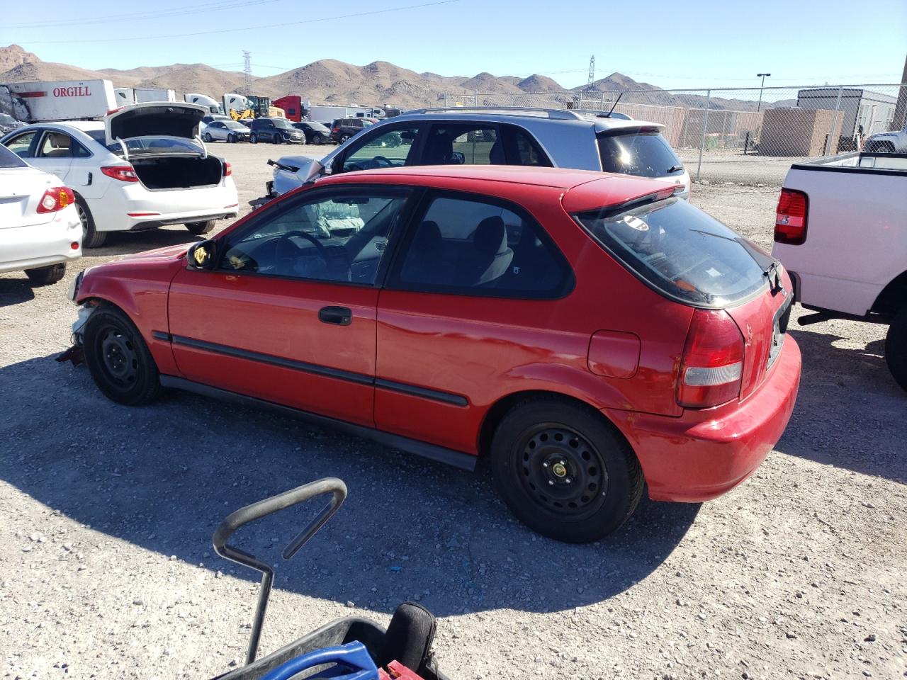 Изображение 2 2000 HONDA CIVIC DX 2000 с VIN 2HGEJ6449YH103591