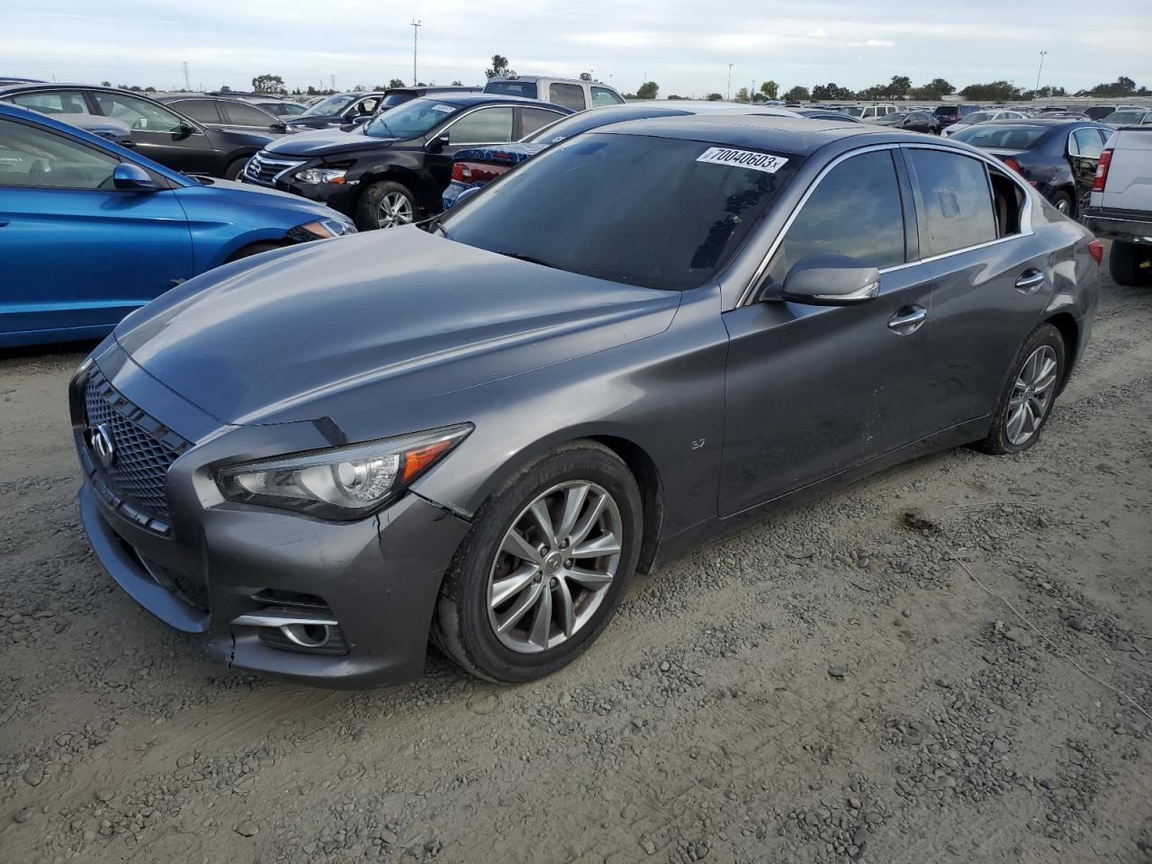 Image 1 of Infiniti Q50 Base 2015 with VIN JN1BV7AP7FM348896