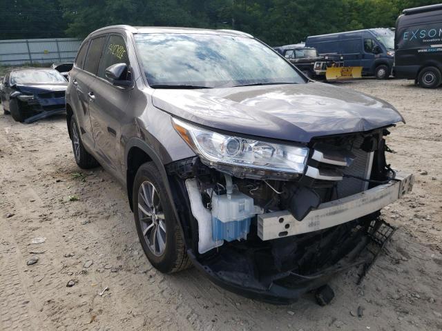 Изображение 1 2019 TOYOTA HIGHLANDER SE 2019 с VIN 5TDJZRFH2KS584655