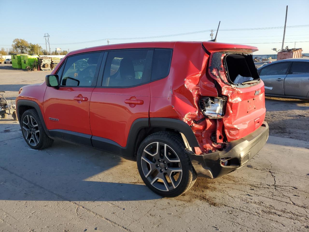 Image 2 of 2021 JEEP RENEGADE SPORT 2021 with VIN ZACNJCABXMPM47307