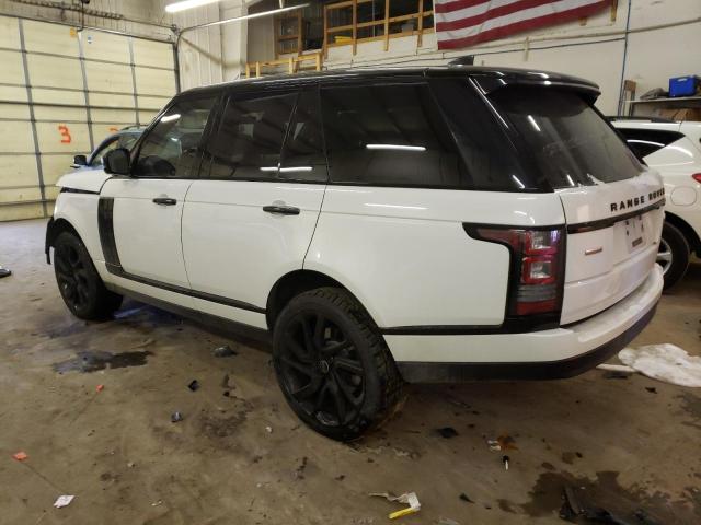 Image 2 of 2017 LAND ROVER RANGE ROVER SUPERCHARGED 2017 with VIN SALGS2FE5HA333977