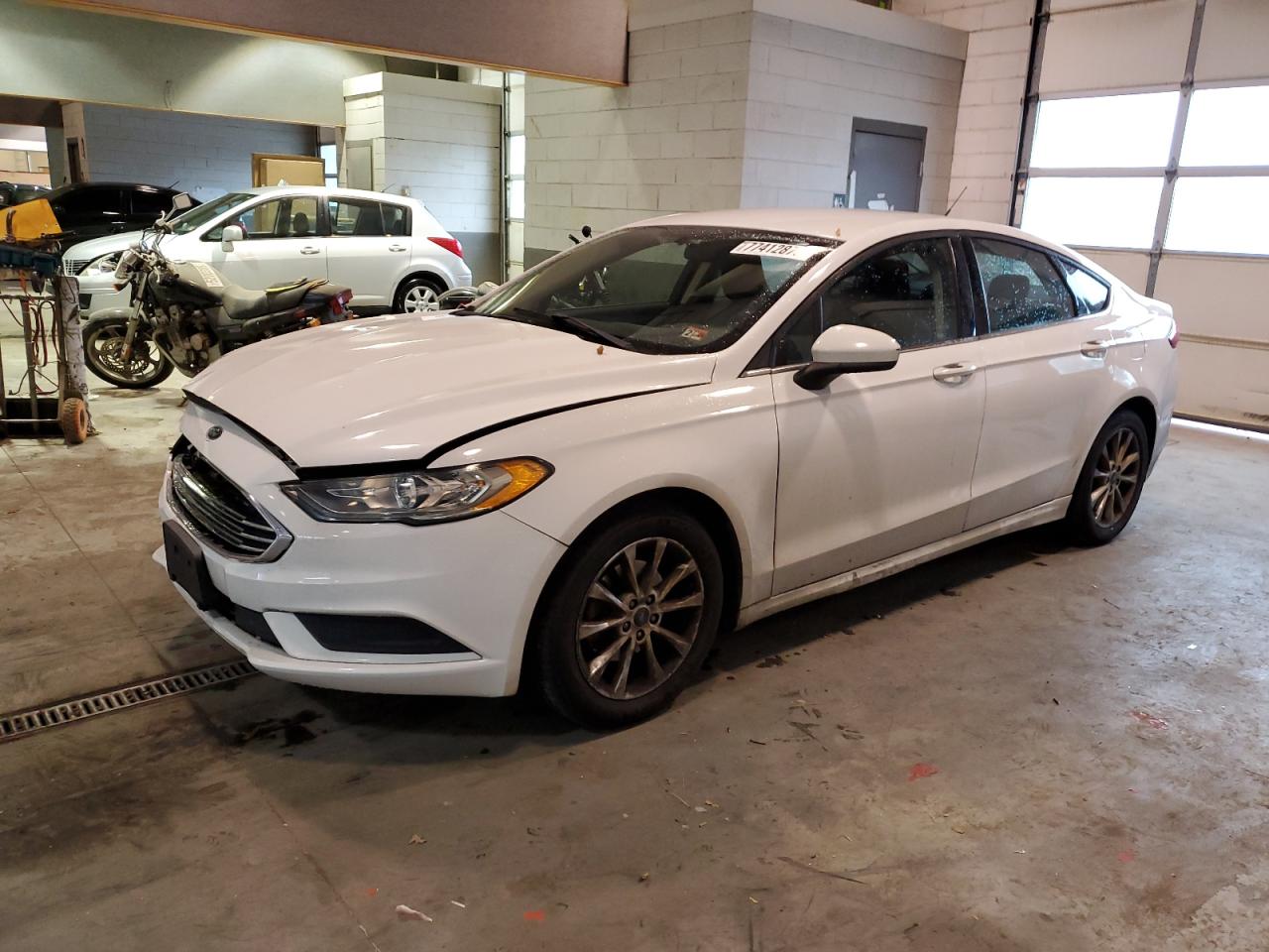 Image 1 of 2017 FORD FUSION SE 2017 with VIN 3FA6P0HD4HR121676