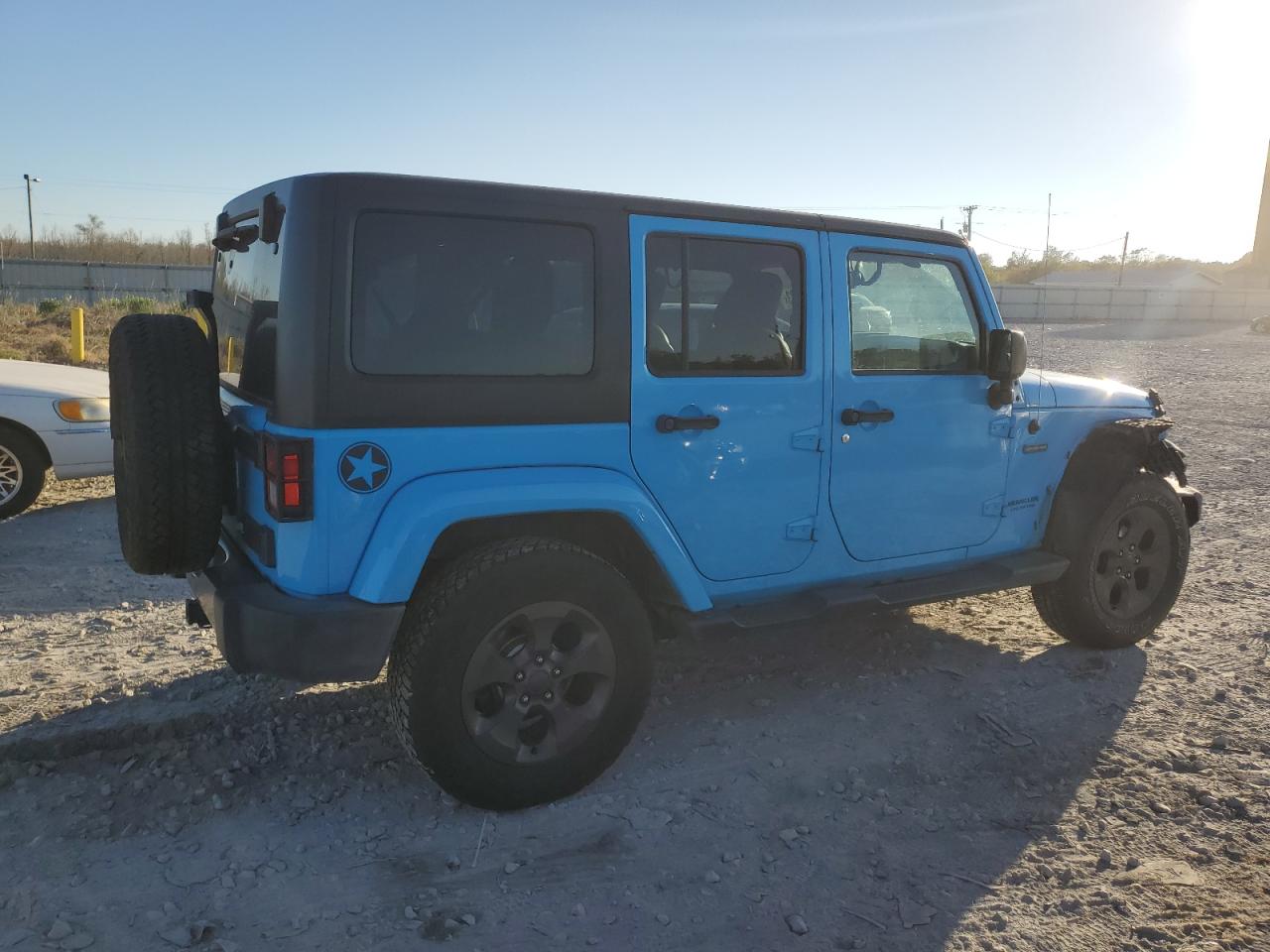 Image 3 of 2017 JEEP WRANGLER UNLIMITED SPORT 2017 with VIN 1C4BJWDG7HL563346