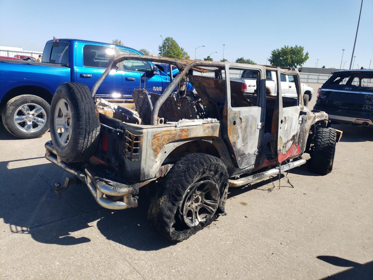 Obraz 3 z 2014 JEEP WRANGLER UNLIMITED SPORT 2014 z VIN 1C4BJWDG1EL267699