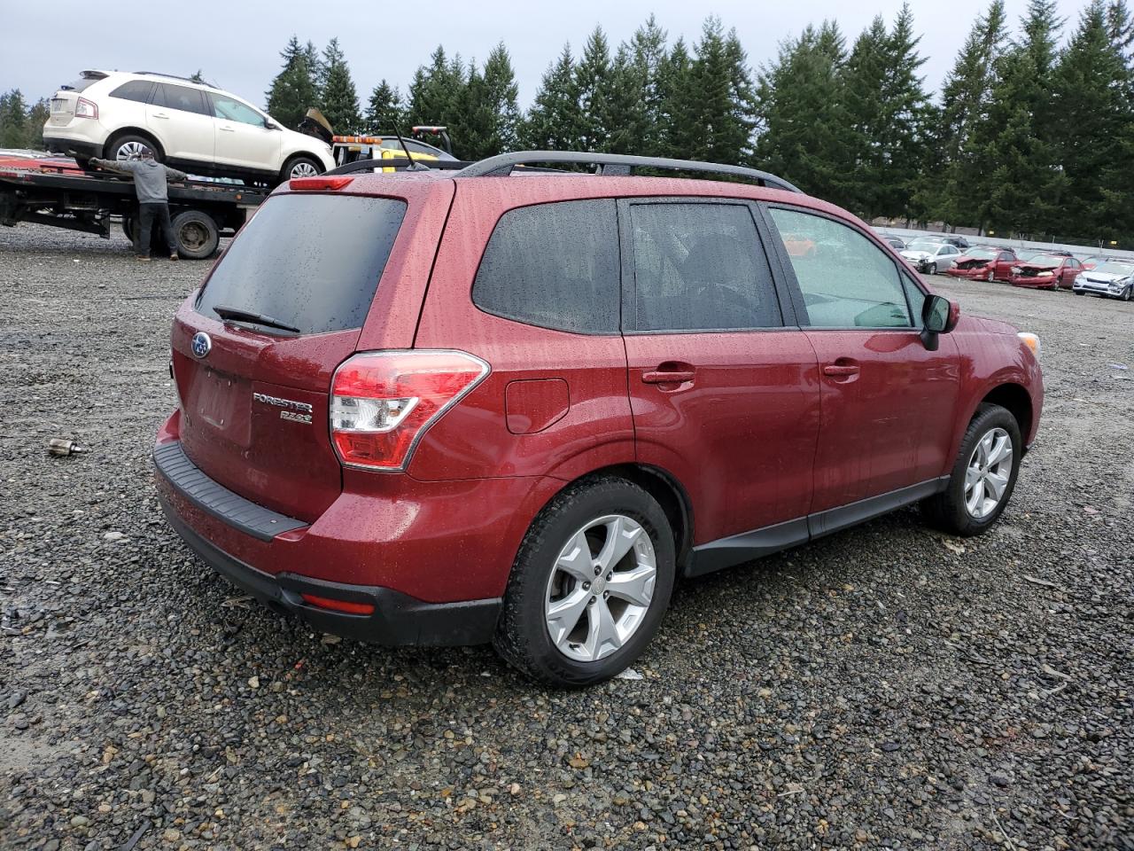 Image 3 of 2015 SUBARU FORESTER 2.5I PREMIUM 2015 with VIN JF2SJADC9FH409254