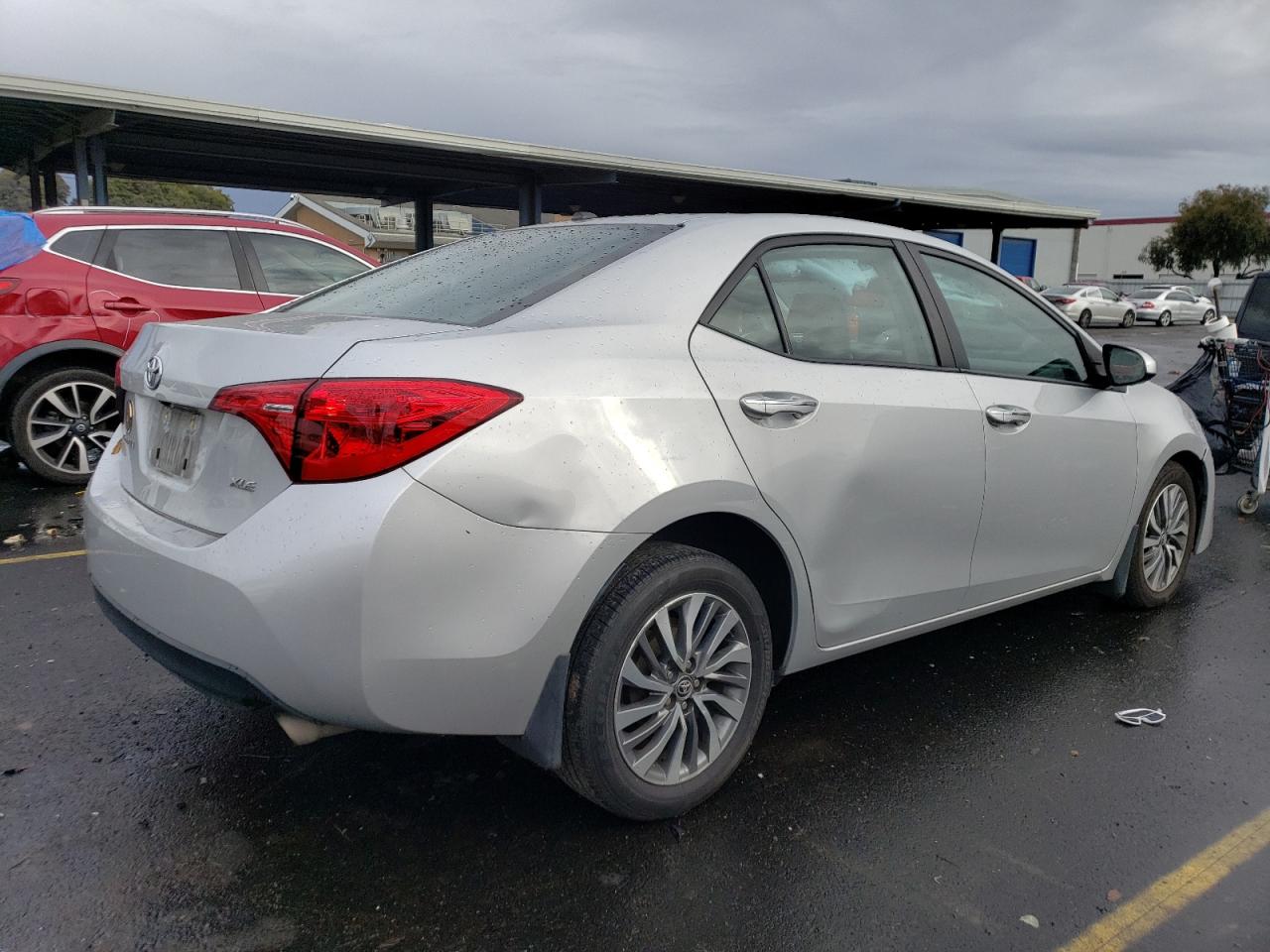 Image 3 of 2018 TOYOTA COROLLA L 2018 with VIN 2T1BURHE7JC062021