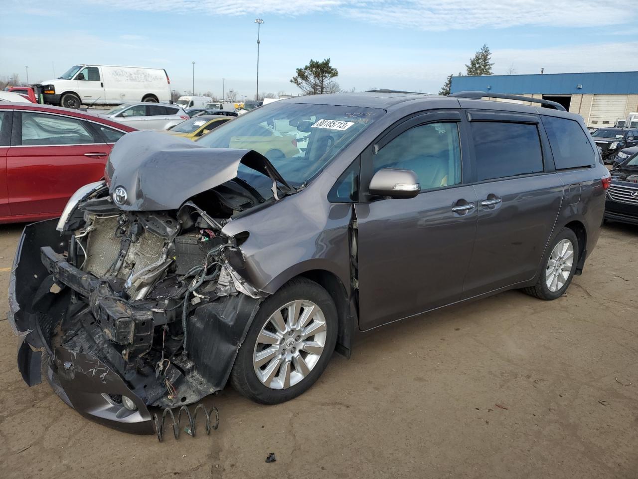 Image 1 of 2015 TOYOTA SIENNA XLE 2015 with VIN 5TDDK3DC5FS113000