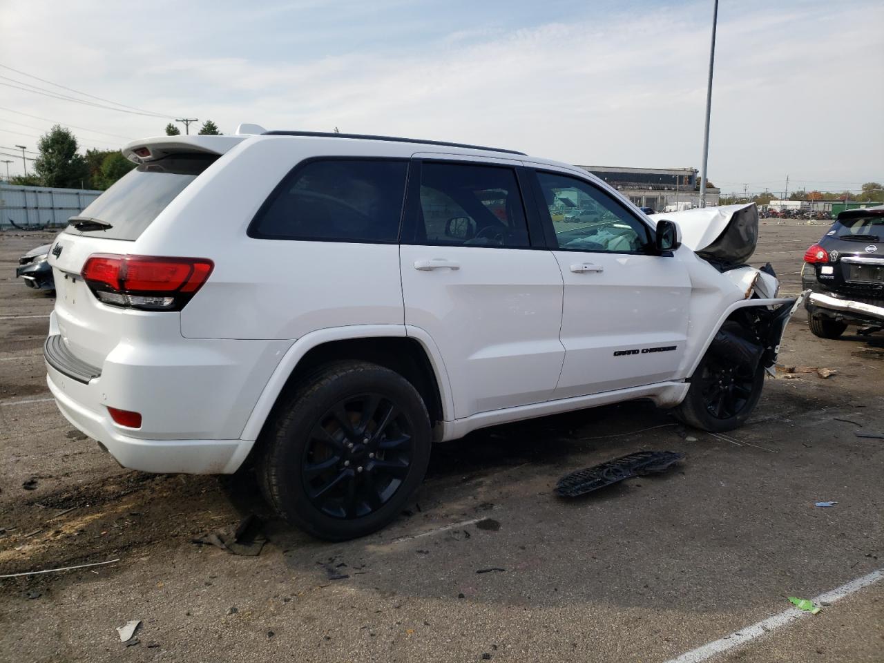 Image 3 of 2019 JEEP GRAND CHEROKEE LAREDO 2019 with VIN 1C4RJFAG6KC551747