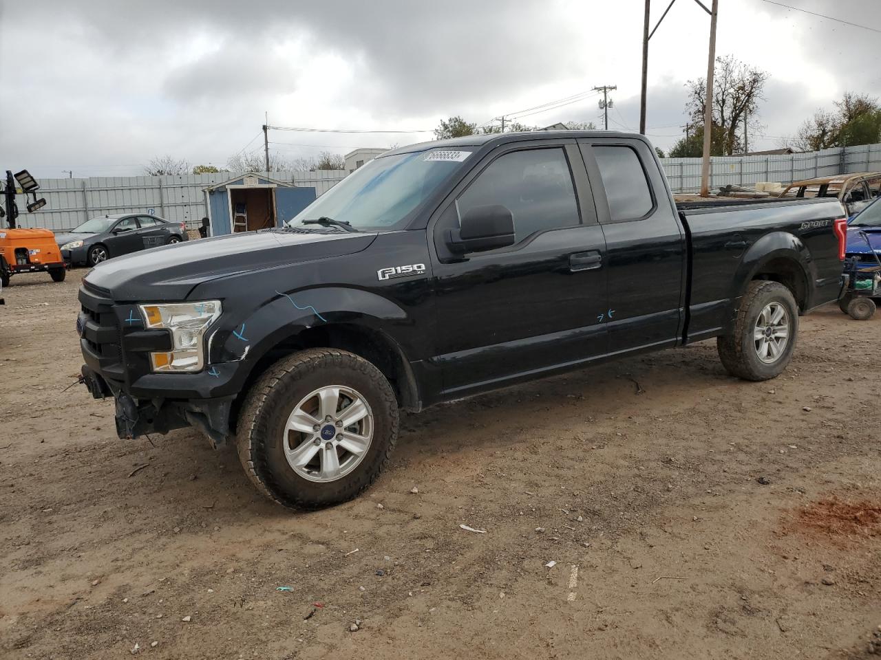 Image 1 of 2016 FORD F150 SUPER CAB 2016 with VIN 1FTEX1C81GKD93921