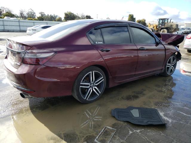 Image 3 of 2016 HONDA ACCORD SPORT 2016 with VIN 1HGCR2F58GA016289