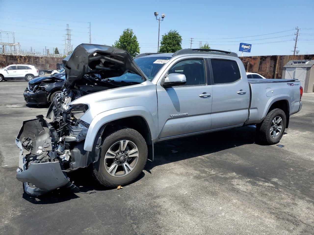 Image 1 of Toyota Tacoma Double Cab 2018 with VIN 3TMBZ5DN9JM012356