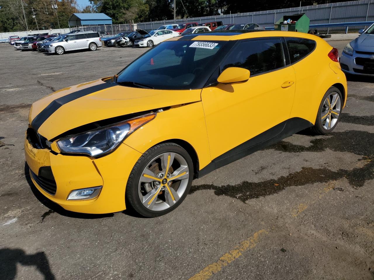 Image 1 of 2016 HYUNDAI VELOSTER  2016 with VIN KMHTC6AD0GU295186