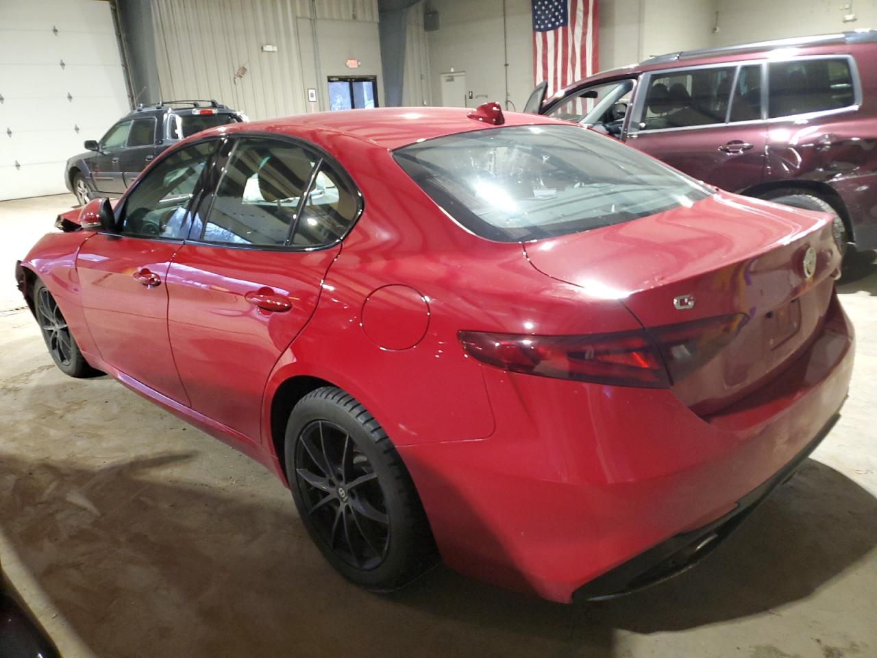 Image 2 of 2018 ALFA ROMEO GIULIA Q4 2018 with VIN ZARFAEDN7J7566780