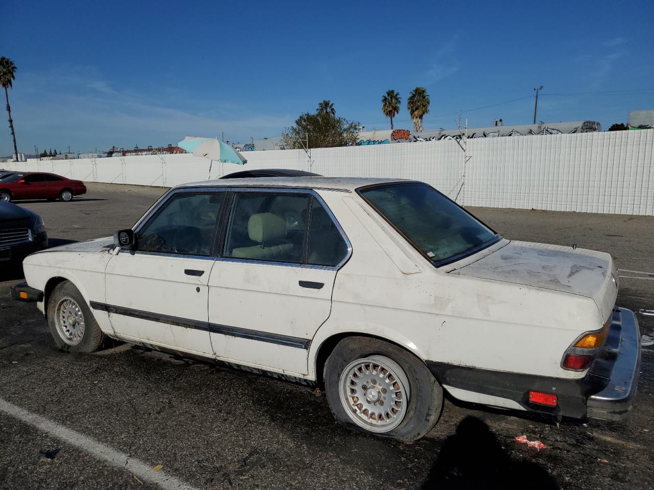Image 2 of 1986 BMW 535 I 1986 with VIN WBADC7407G0963352