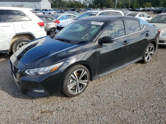 Image 1 of 2022 NISSAN SENTRA SR 2022 with VIN 3N1AB8DV8NY228296
