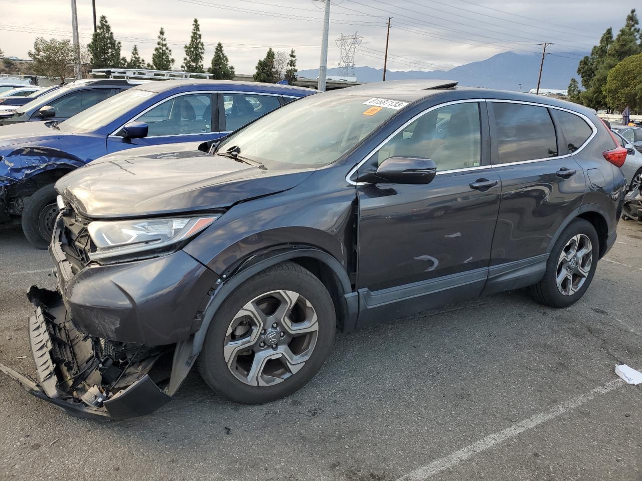 Изображение 1 2017 HONDA CR-V EX 2017 с VIN 2HKRW1H58HH502653