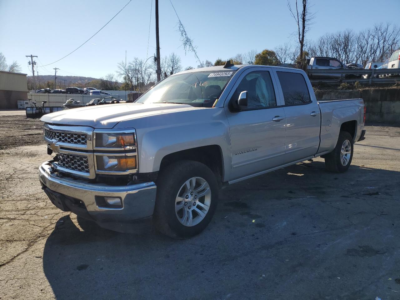 Изображение 1 2015 CHEVROLET SILVERADO K1500 LT 2015 с VIN 3GCUKREC3FG318458