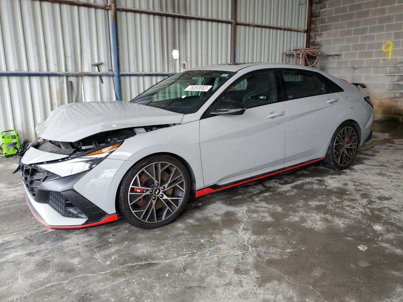 Image 1 of 2022 HYUNDAI ELANTRA N  2022 with VIN KMHLW4AK3NU002405