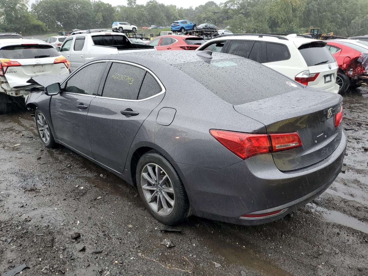 Image 2 of 2018 ACURA TLX TECH 2018 with VIN 19UUB1F57JA009439