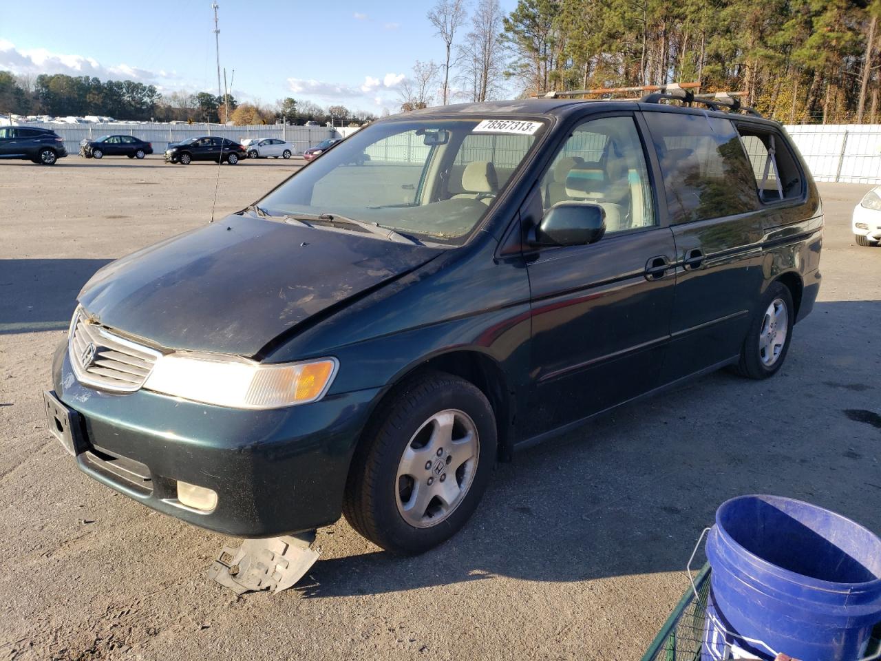Image 1 of 1999 HONDA ODYSSEY EX 1999 with VIN 2HKRL186XXH547917