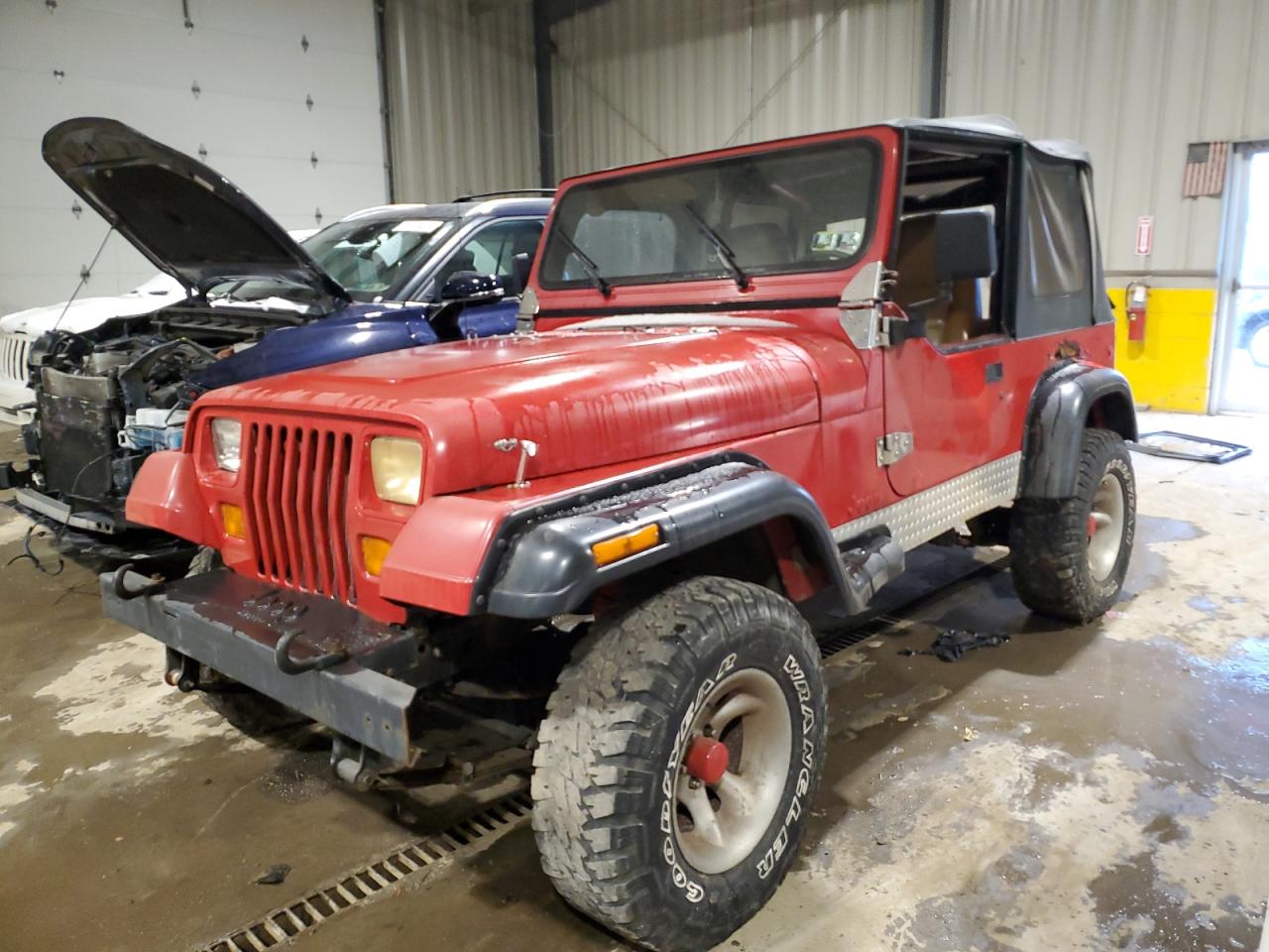 Image 1 of 1993 JEEP WRANGLER / YJ S 1993 with VIN 1J4FY19P2PP230837