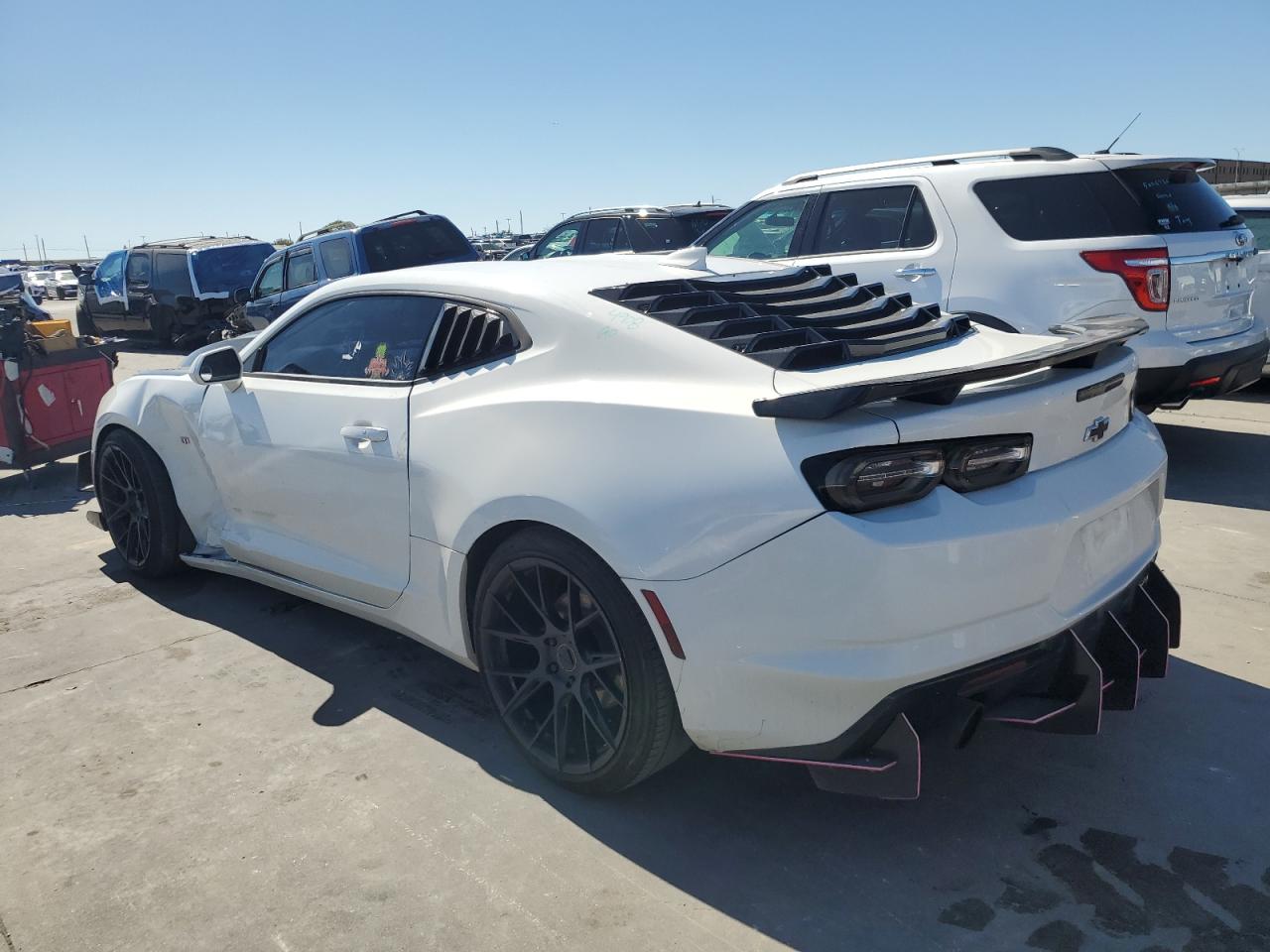 Image 2 of 2021 CHEVROLET CAMARO LS 2021 with VIN 1G1FB1RSXM0109532
