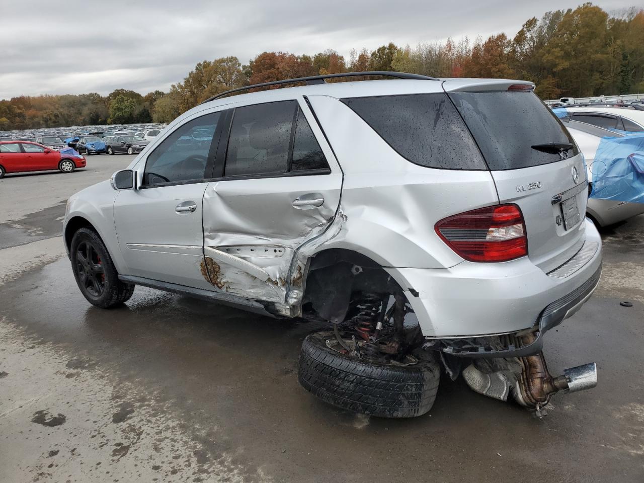 Изображение 2 2008 MERCEDES-BENZ ML 350 2008 с VIN 4JGBB86E48A401251