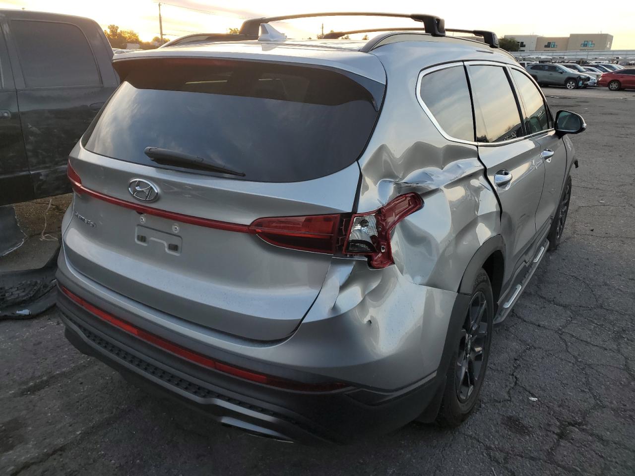 Image 3 of 2022 HYUNDAI SANTA FE SEL 2022 with VIN 5NMS64AJ0NH409354