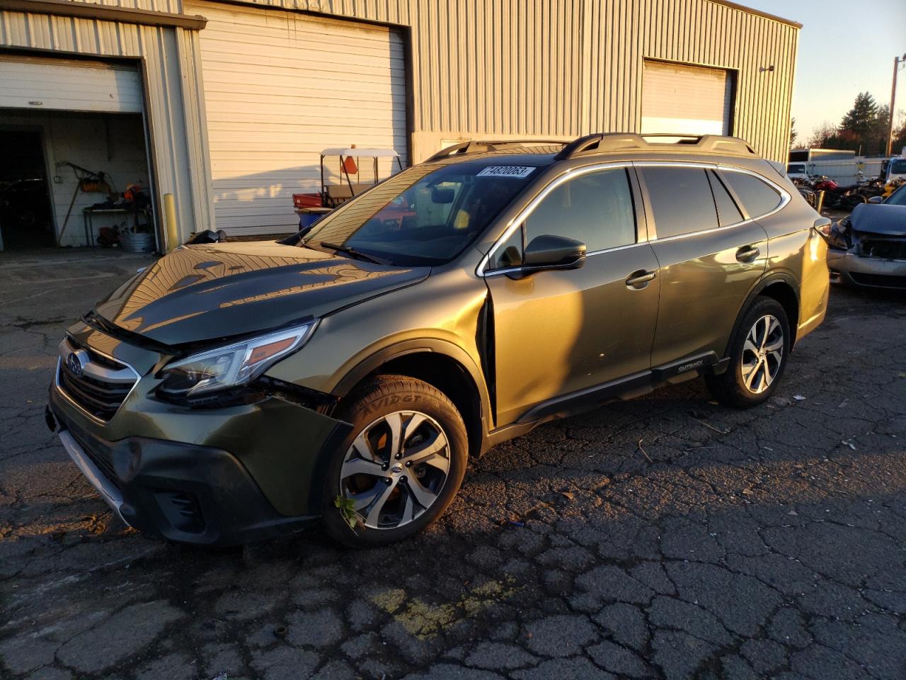 Изображение 1 2022 SUBARU OUTBACK LIMITED 2022 с VIN 4S4BTANC7N3257277