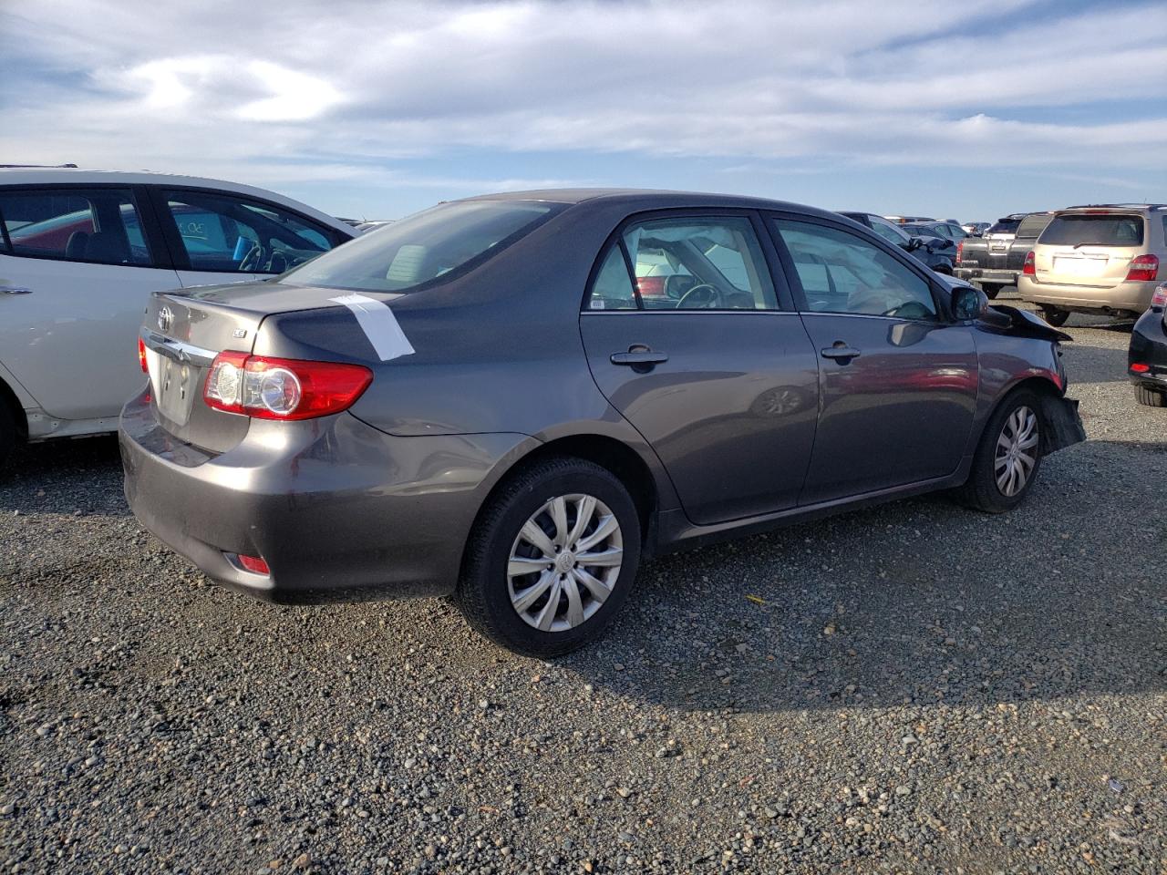 Image 3 of 2013 TOYOTA COROLLA BASE 2013 with VIN 5YFBU4EE7DP202662