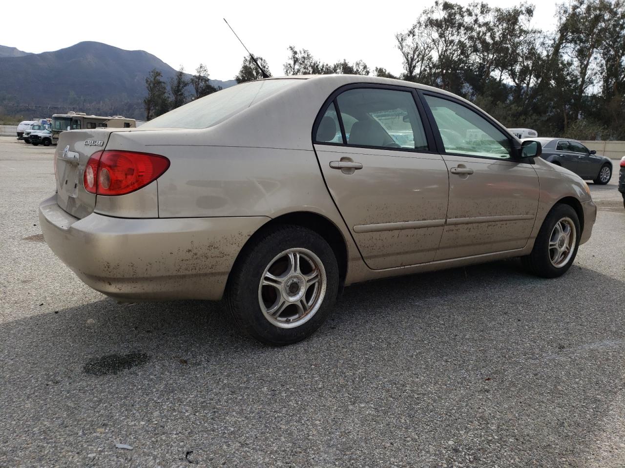 Image 3 of 2008 TOYOTA COROLLA CE 2008 with VIN 2T1BR30E78C895693