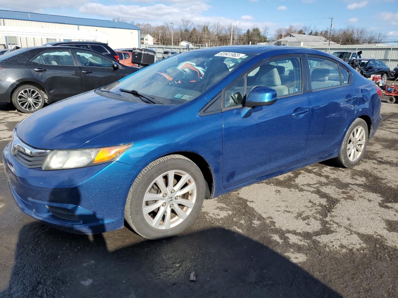 Image 1 of 2012 HONDA CIVIC EX 2012 with VIN 2HGFB2F88CH509106
