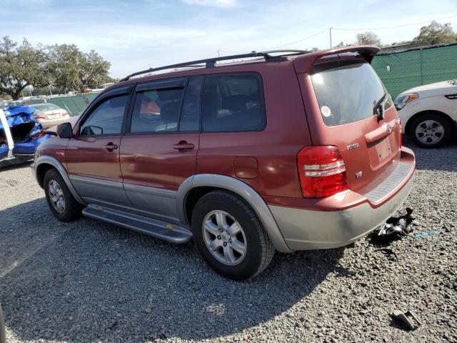 Изображение 2 2003 TOYOTA HIGHLANDER LIMITED 2003 с VIN JTEGF21A730073964