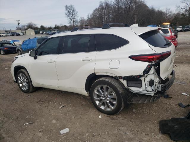 Image 2 of 2020 TOYOTA HIGHLANDER LIMITED 2020 with VIN 5TDDZRBH6LS050000